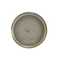 Grey Low Presentation Plate